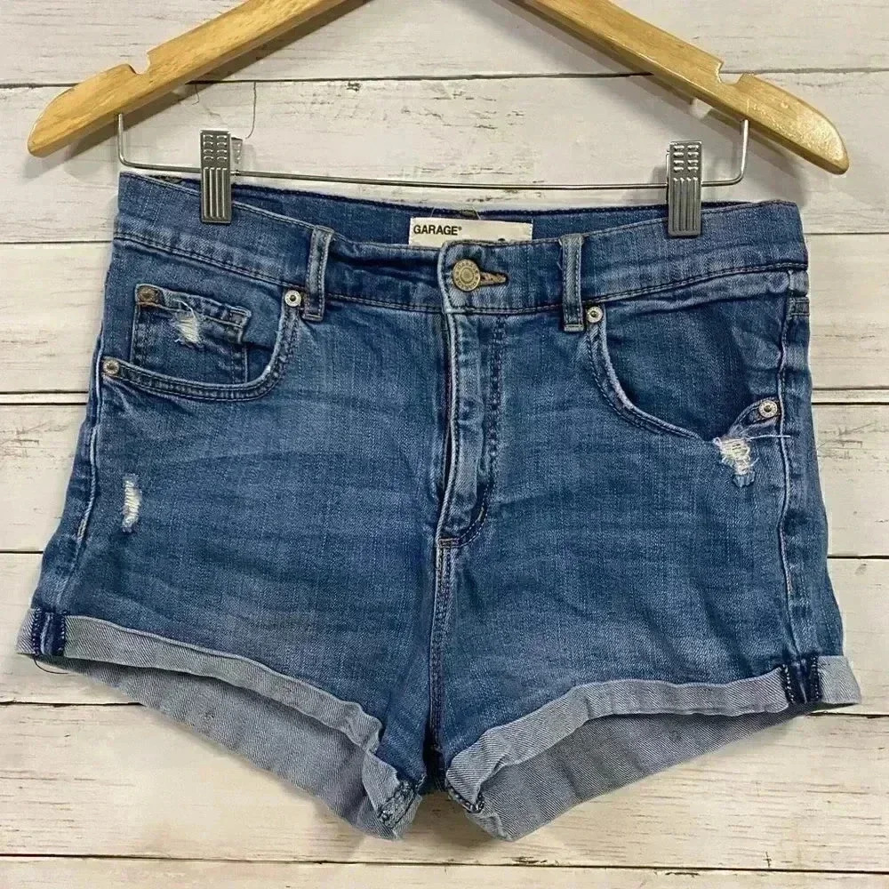 Garage Denim Shorts